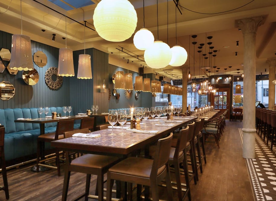 Decorative lighting for restaurants: 11 steps to follow
